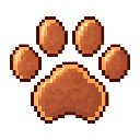 Marble’s little paw mark